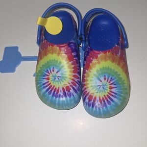 Vibrant Tie-Dye Kids Water Shoes